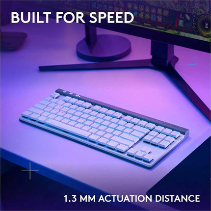 Teclado Gaming RGB Logitech G515 Lightspeed TKL | Mecánico | Inalámbrico | Bluetooth | Inglés