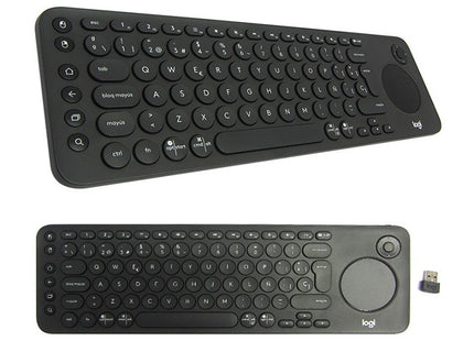 Teclado Logitech K600 TV Inalámbrico | Touchpad Integrado | Bluetooth & USB | Inglés