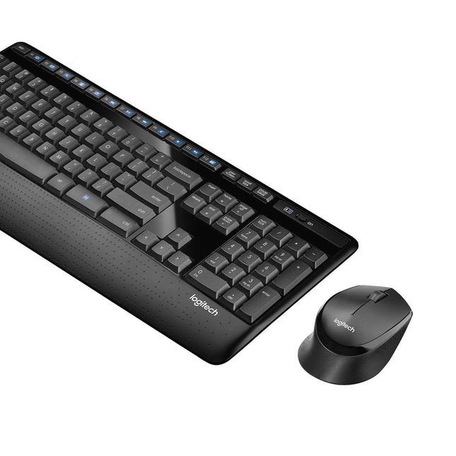 Teclado y Mouse Logitech Combo MK345 Wireless | Diseño Completo | Inalámbrico | Receptor USB