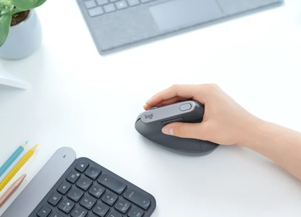 Mouse Ergonómico Logitech MX Vertical | Inalámbrico | Bluetooth + Receptor USB