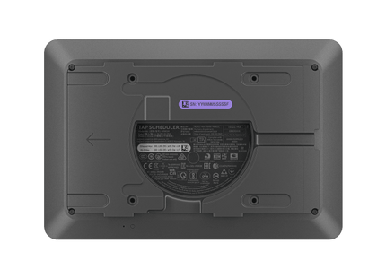 Logitech Tap Scheduler grafito, vista lateral