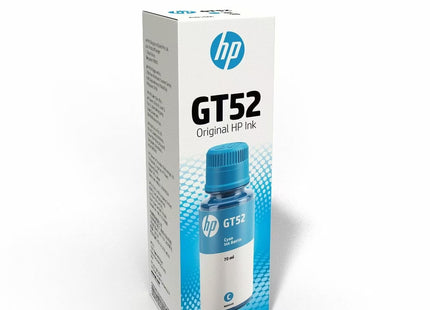Botella Tinta HP GT52 Cian, M0H54AL