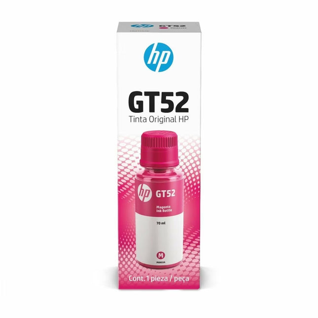 Botella Tinta HP GT52 Magenta, M0H55AL