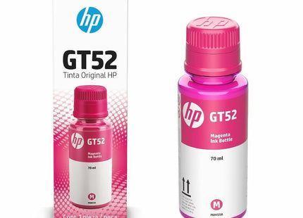 Botella Tinta HP GT52 Magenta, M0H55AL