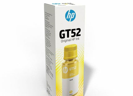 Botella Tinta HP GT52 Amarillo, M0H56AL