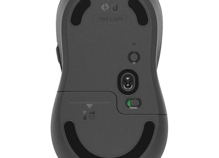 Mouse Logitech Signature M650 L Inalámbrico con Receptor | Diseño para Zurdos