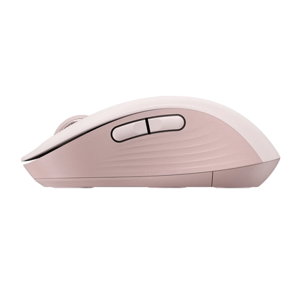 Mouse Inalámbrico Logitech Signature M650 | SmartWheel | SilentTouch | Bluetooth & Logi Bolt | 5 Botones | 2000 DPI | Color Rose
