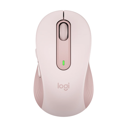 Mouse Inalámbrico Logitech Signature M650 | SmartWheel | SilentTouch | Bluetooth & Logi Bolt | 5 Botones | 2000 DPI | Color Rose