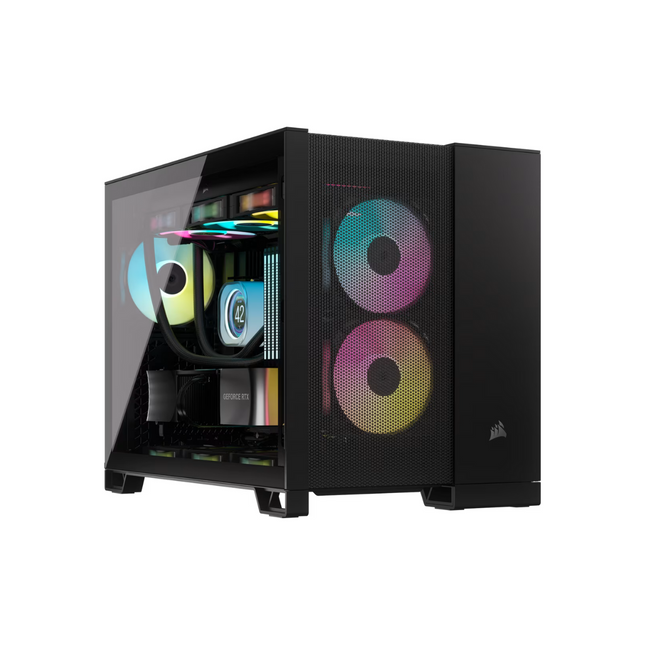 Case Gaming Corsair Airflow 2500D | Media Torre | Vidrio Templado | CC-9011263-WW