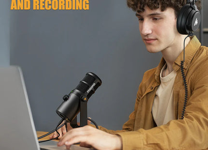 Micrófono Maono PD400X USB/XLR para Podcasting y Streaming