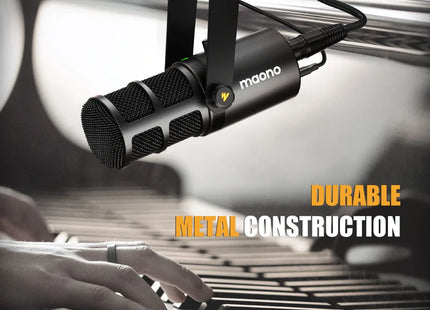 Micrófono Maono PD400X USB/XLR para Podcasting y Streaming