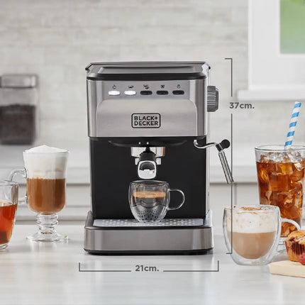 Black + Decker Espresso 20bar - EM0312-0SDLA