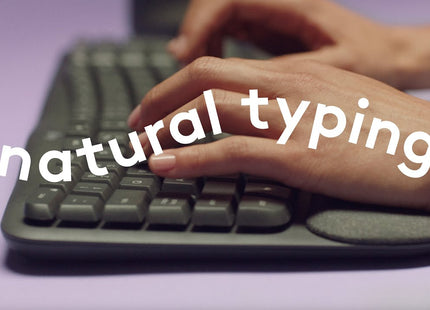 Teclado Logitech Ergo Wave Keys | Inalámbrico | Bluetooth | Inglés