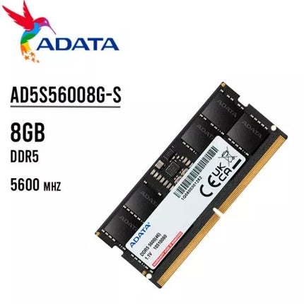 Memoria RAM para Laptop ADATA AD5S560016G-S | 16GB | DDR5 | 5600MHz