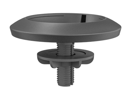 Logitech Rally Mic Pod Mount grafito, vista frontal