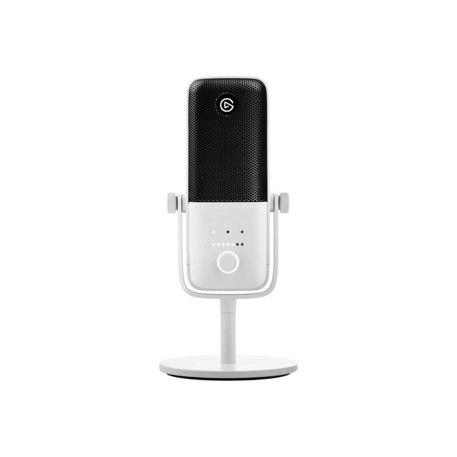 Micrófono Elgato Wave:3 White | USB | Condensador | Streaming y Podcast | 10MAB9911