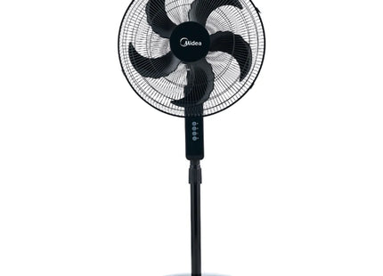 Ventilador de Pedestal Midea MSF18B-CA | 18" | 95W | 5 aspas | Power Cool | Color negro