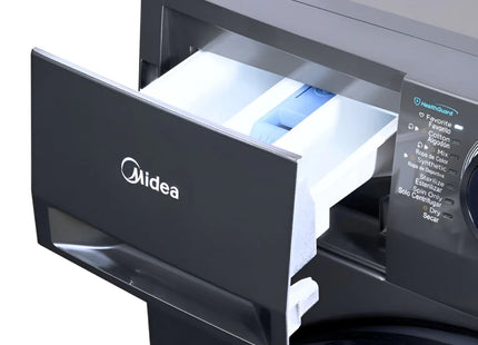Lavasecadora Midea MF200D150WB/T-CA | 15 kg | Carga frontal | Motor Inverter BLDC | Ultra Motion Wash