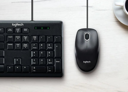 Teclado y Mouse Logitech Multimedia MK200 | Inalámbrico | Español