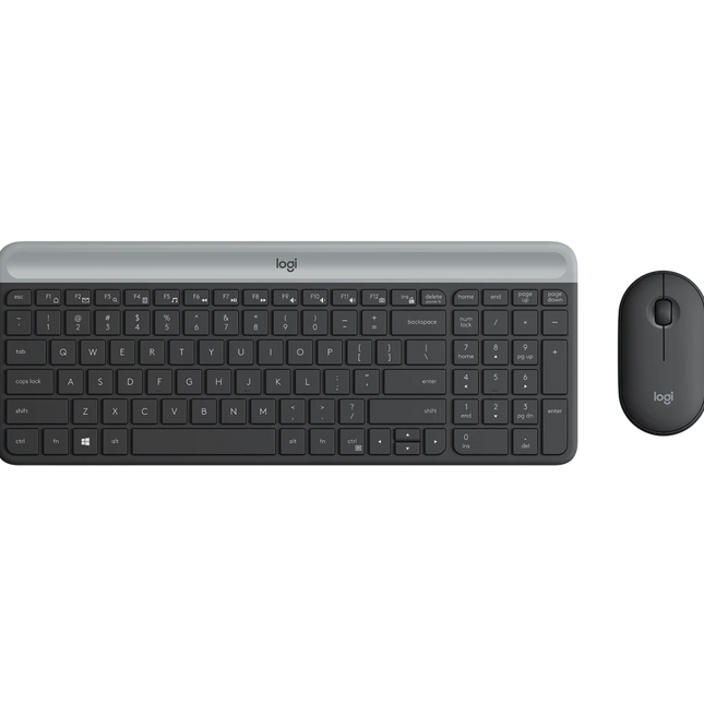 Caja Abierta - Teclado y Mouse Logitech Slim MK470 | Inalámbrico | Diseño Ultra Delgado