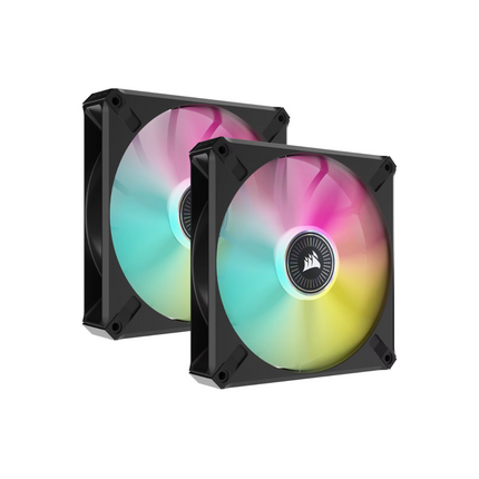 Abanico Corsair ML140 LED Kit 2 Black Elite | 140mm | RGB | CO-9050115-WW