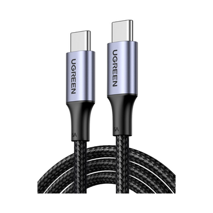 Cable UGREEN US261 USB-C a USB-C | 2 Metros | Gris/Negro