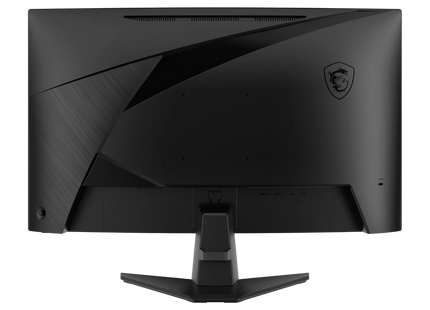 Monitor MSI MAG 276CXF vista trasera con puertos de conexión