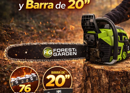 Forest & Garden Motosierra 58 cc 20", MO 758/20
