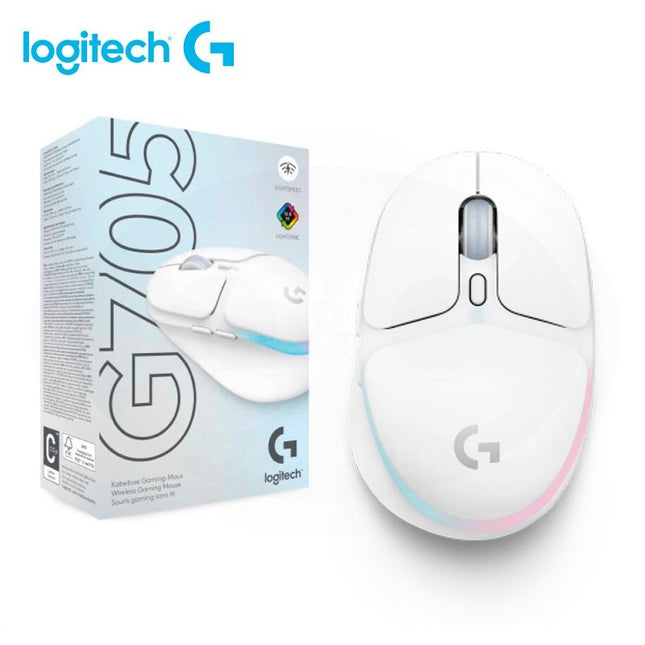 Mouse Gaming RGB Logitech G705 | Inalámbrico | LIGHTSPEED | Receptor USB