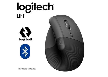 Mouse Logitech Lift Vertical Ergonomic | Inalámbrico | Bluetooth + Receptor USB