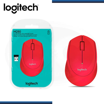 Mouse Logitech M280 | Inalámbrico | Receptor USB | Diseño Ergonómico