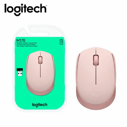 Mouse Logitech M170 Inalámbrico | 1000 DPI | Receptor USB