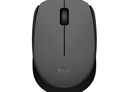 Mouse Logitech M170 inalámbrico negro vista frontal completa