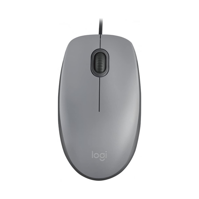 Mouse Logitech M110 | Alámbrico | Diseño Ergonómico | Receptor USB