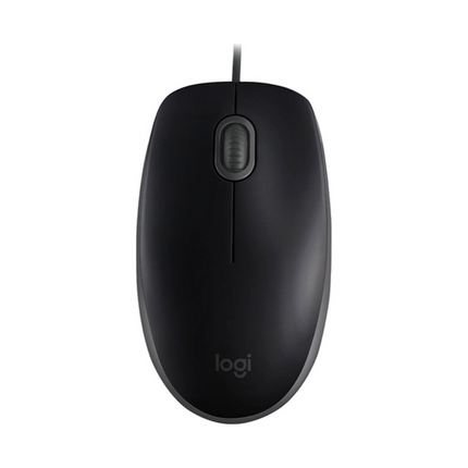 Mouse Logitech M110 Silent | Alámbrico | Clics Silenciosos | Diseño Ergonómico