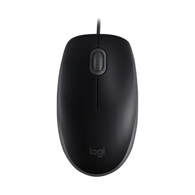 Mouse Logitech M110 Silent | Alámbrico | Clics Silenciosos | Diseño Ergonómico