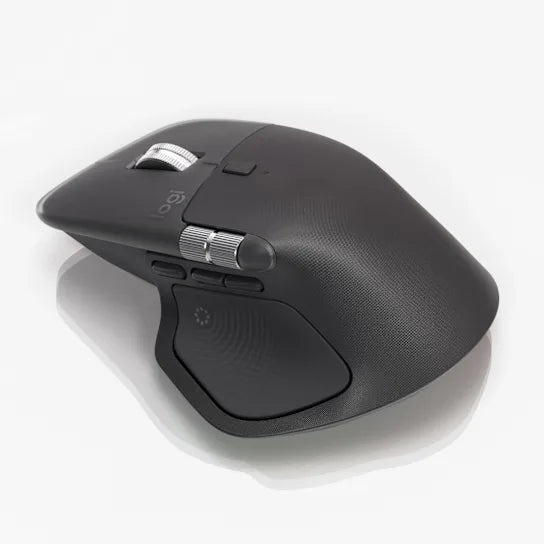 Logitech Mouse Inalámbrico 2.4GHz Bluetooth Negro, MX Master 4