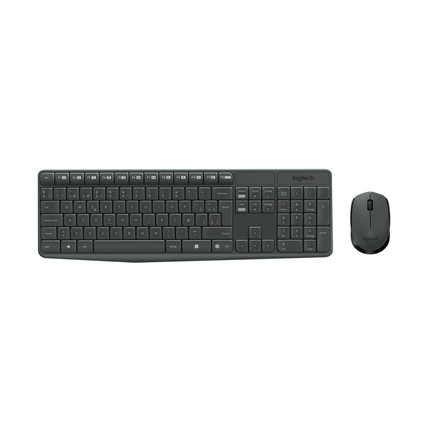 Teclado y Mouse Logitech MK235 | Inalámbrico | USB | Diseño Compacto