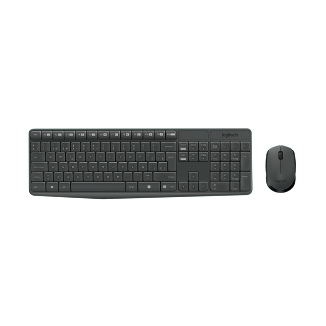 <h2>Teclado y Mouse Logitech MK235 Inalámbrico USB | 920-007901</h2>