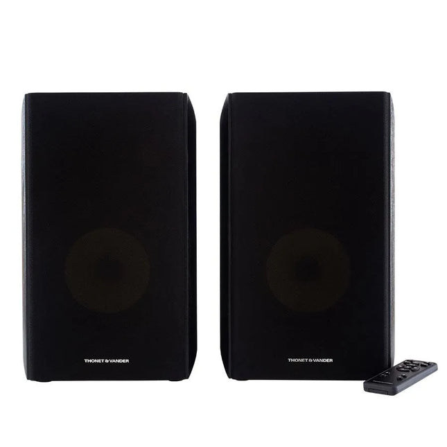 Parlantes Thonet & Vander Kugel | 140W RMS | Bluetooth 4.2 | Entradas Óptica y RCA | Woofer 6.5” | Control Remoto
