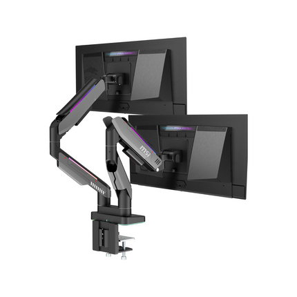 Soporte Doble para Monitor MSI MPG MT201DR RGB | Gris