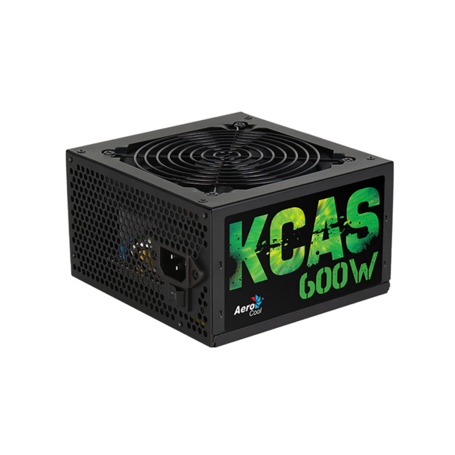 Fuente de Poder Aerocool KCAS 600W | 80 Plus Bronze | No Modular