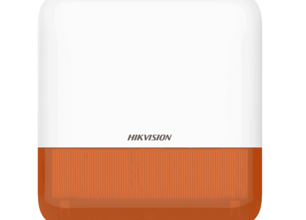 Sirena Externa Inalámbrica Hikvision DS-PS1-E-WB | 110dB | 1600m RF | IP65 | 433MHz