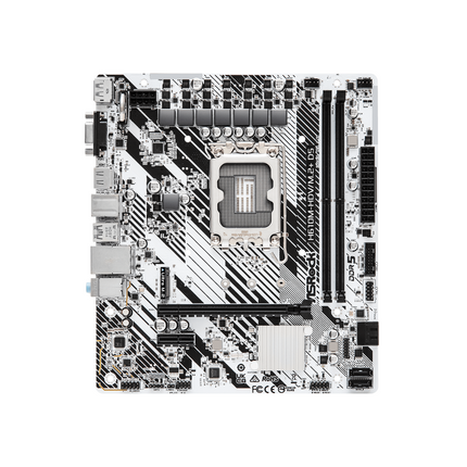 Tarjeta Madre ASRock H610M-HDV/M.2+ D5 | LGA1700 | DDR5 | Micro ATX