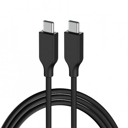 Cable USB-C a USB-C Genius ACC-C2CC-3A | 100cm | PD 3.0 | 3A | 60W | USB 3.0