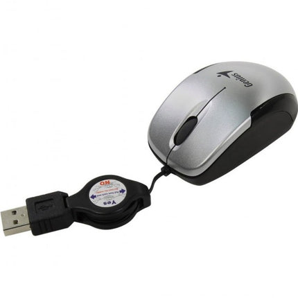 Mouse Genius RS2 Micro Traveler V2 | Alámbrico | USB | Sensor Óptico | Diseño Compacto