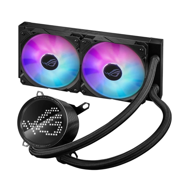 Enfriamiento Líquido ASUS ROG Ryuo III 240 ARGB | Radiador 240mm | Ventiladores ARGB | Compatible Intel & AMD