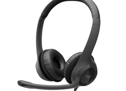 <h2>Headset Logitech Stereo H390 USB | Negro | 981-000014</h2