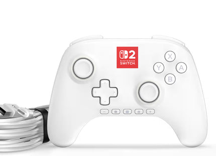 PowerA Control Alámbrico Nintendo Switch 2 Lumectra Blanco, NSGP0524-01