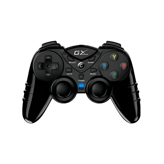 Gamepad Genius MaxFire GX-17UV | Alámbrico | USB | 12 Botones | Compatible con PC | Color Negro